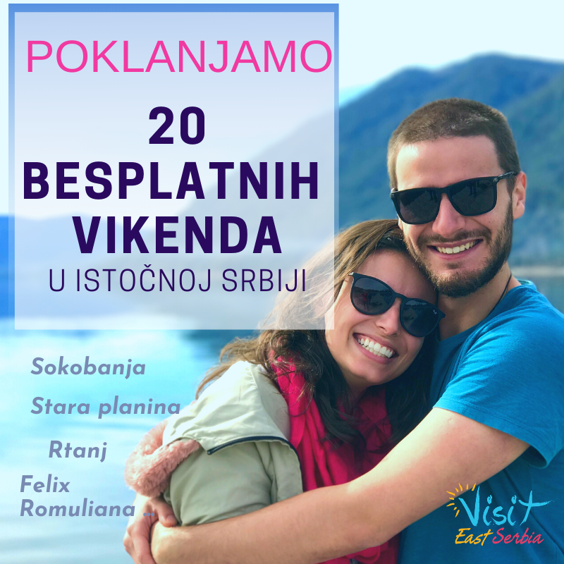 Poklanjamo 20 besplatnih vikenda u istočnoj Srbiji!